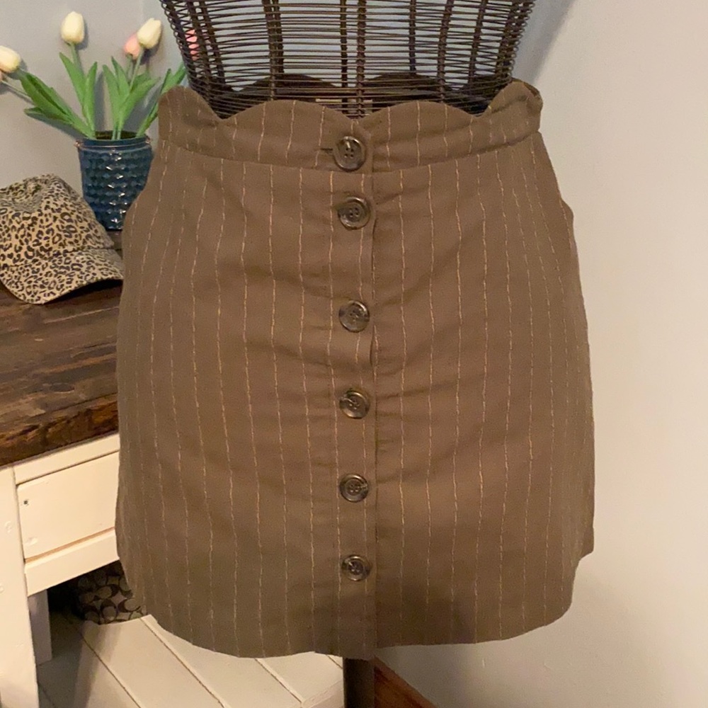 High Waist Mini Skirt